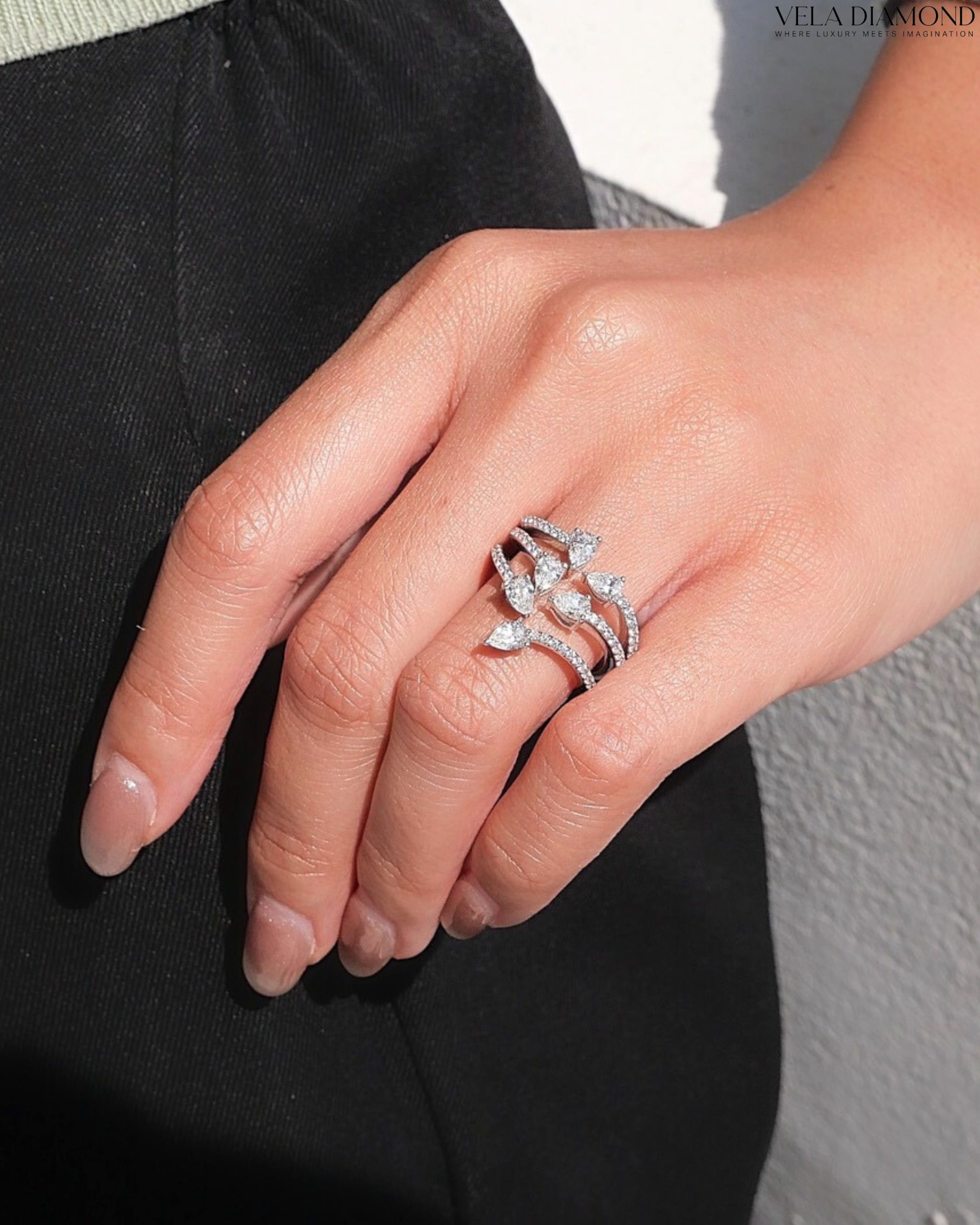 แหวนVela Stackable 3-Ring Set - Image 2