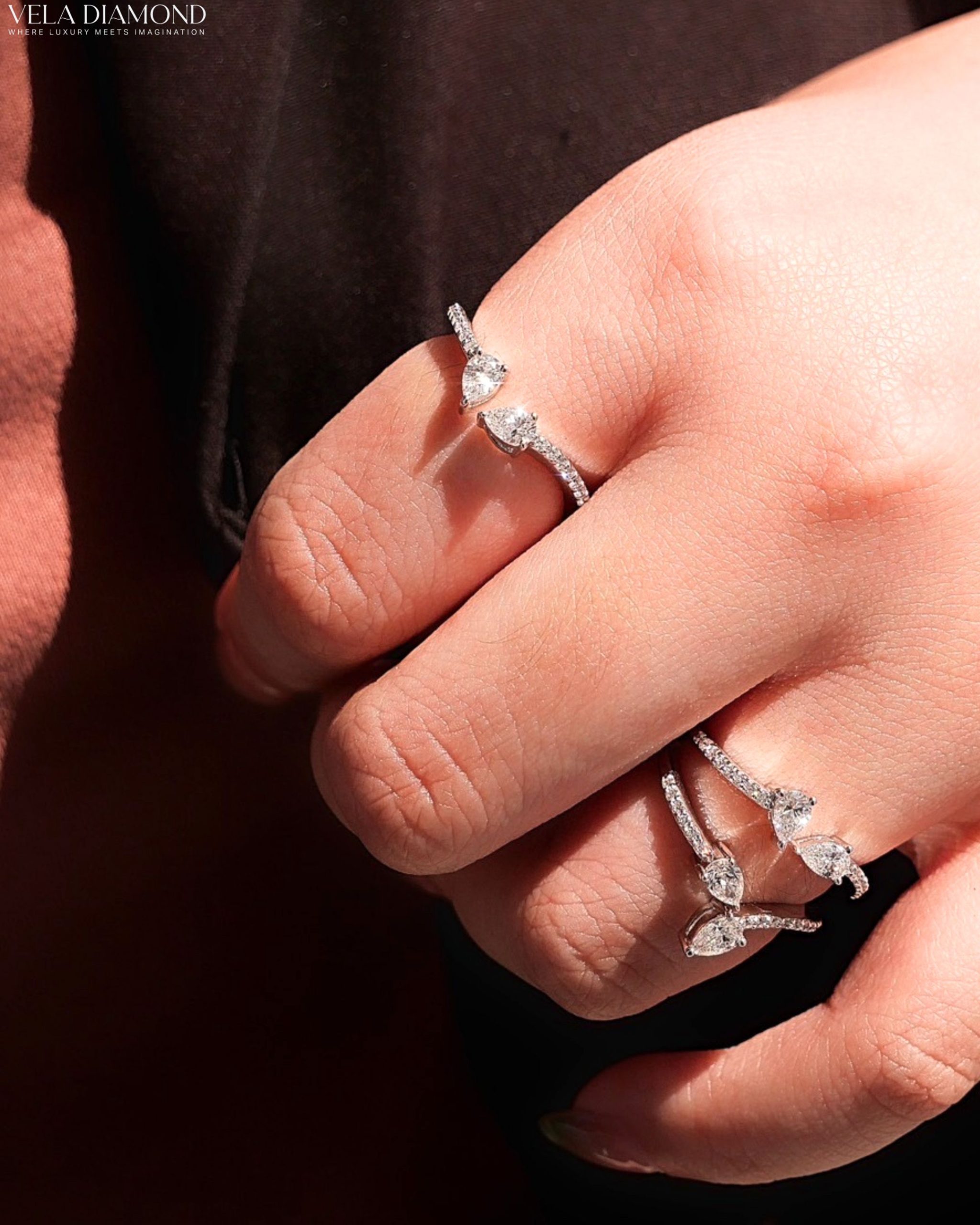 แหวนVela Stackable 3-Ring Set - Image 5