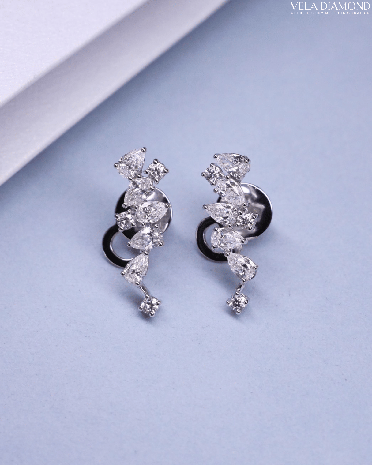 ต่างหูเพชร Vela Earclimber