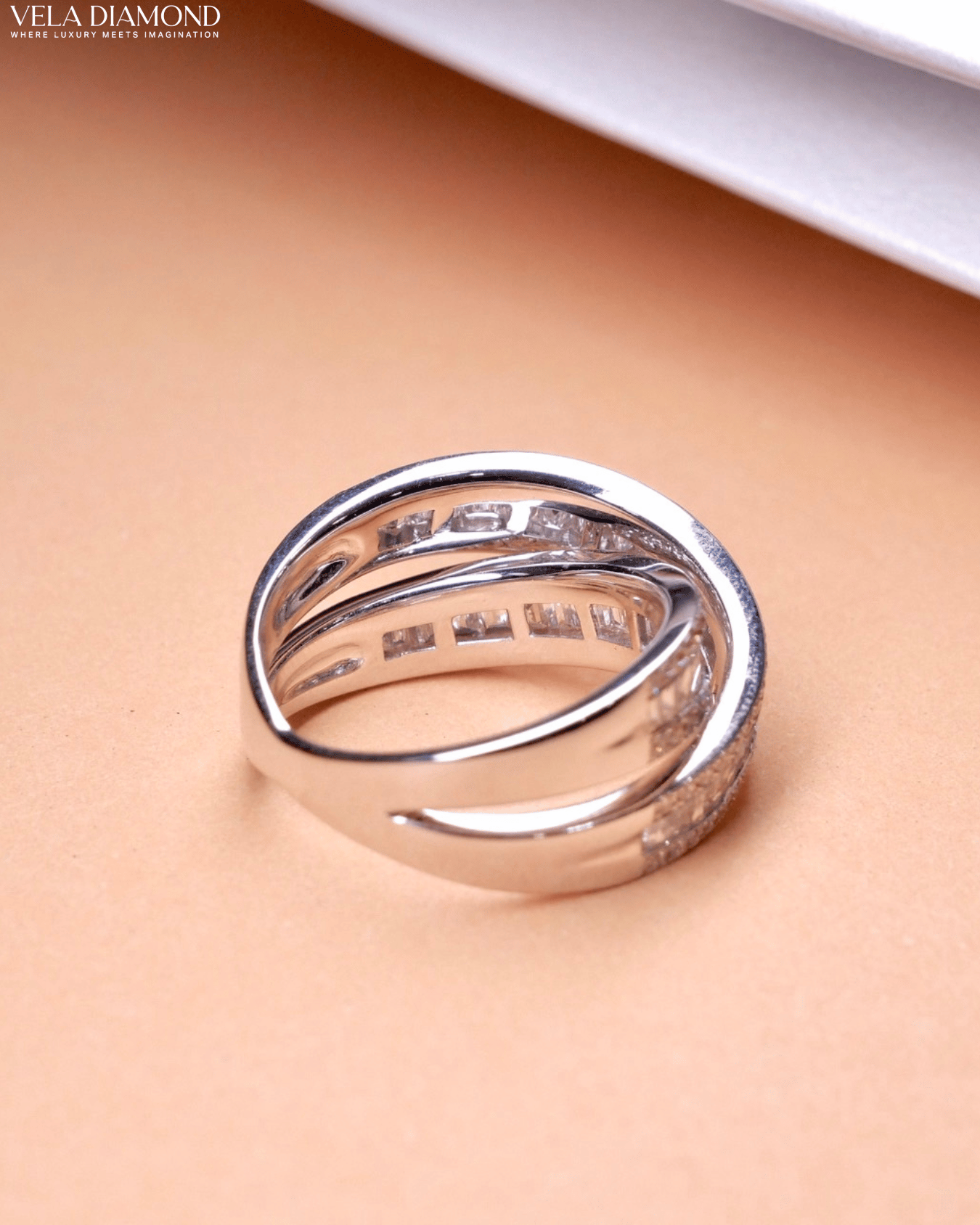 Vela Interlocking Circles Ring 2.29 ct. - Image 5