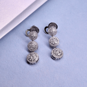 ต่างหูเพชร Vela Twist Convertible (ใส่ได้หลายสไตล์)