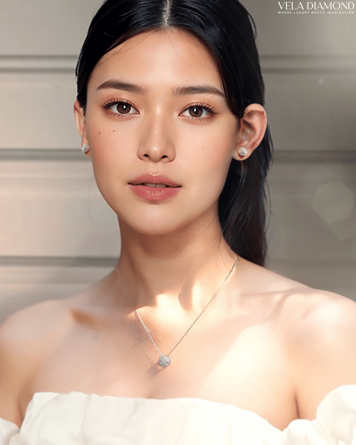 Vela Twist Convertible Diamond Earrings - Image 4