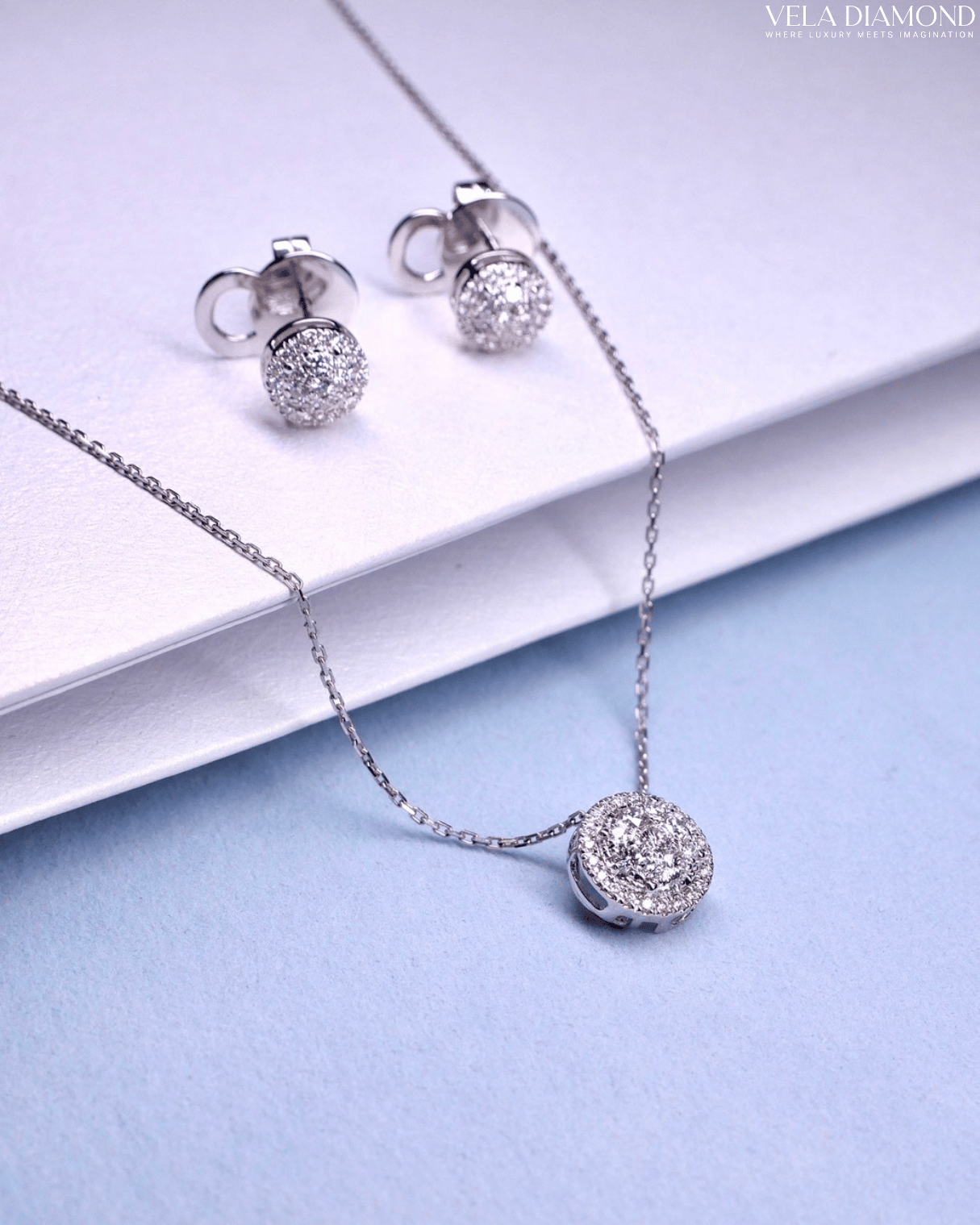 Vela Twist Convertible Diamond Earrings - Image 3