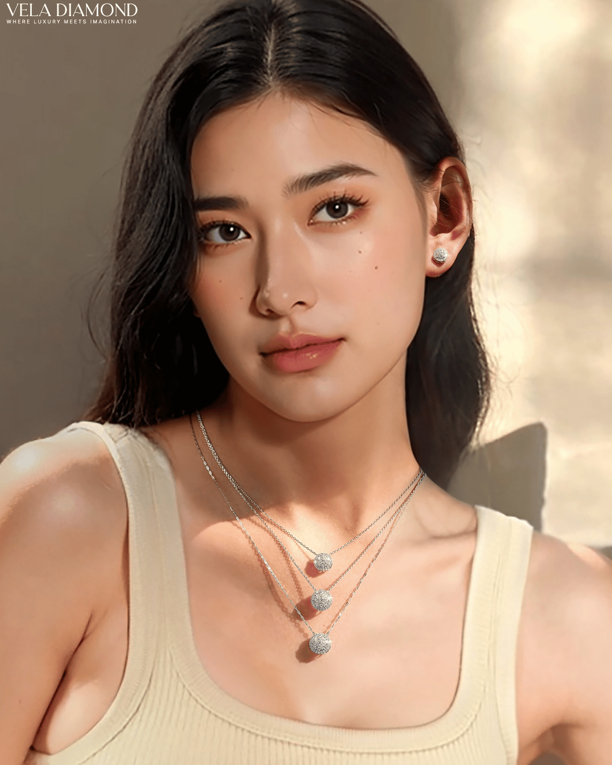 Vela Twist Convertible Diamond Earrings - Image 6