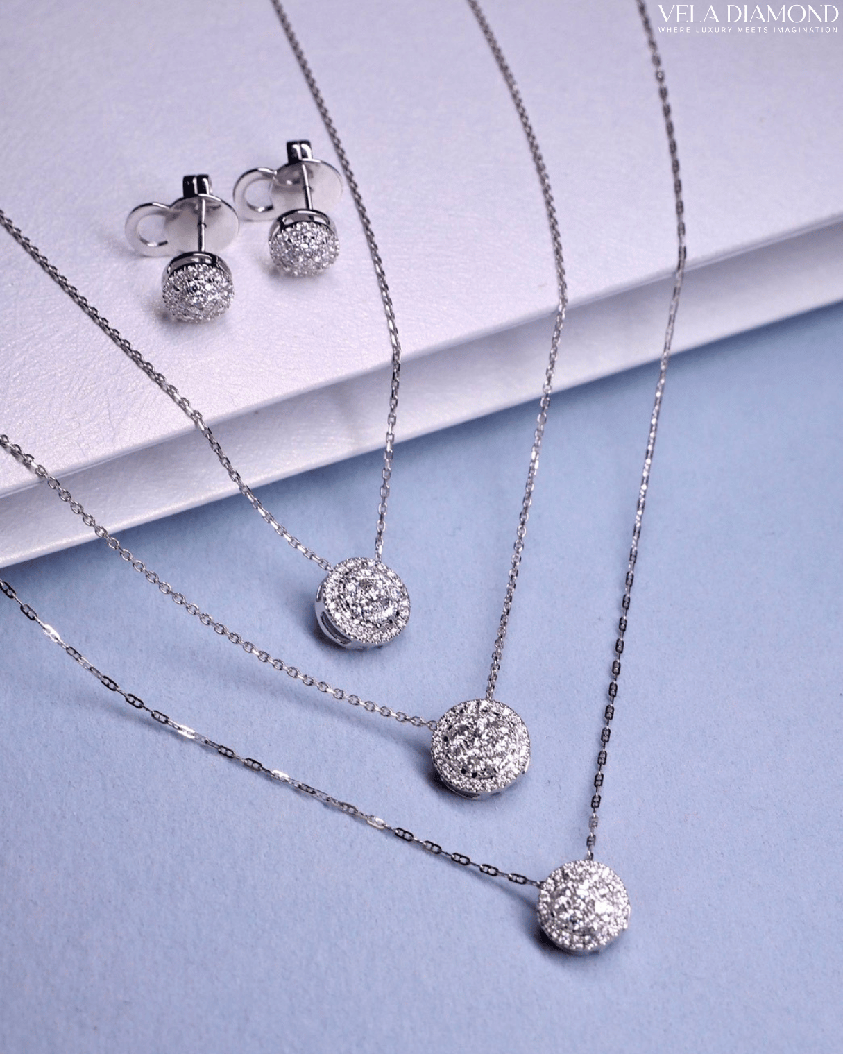 Vela Twist Convertible Diamond Earrings - Image 5