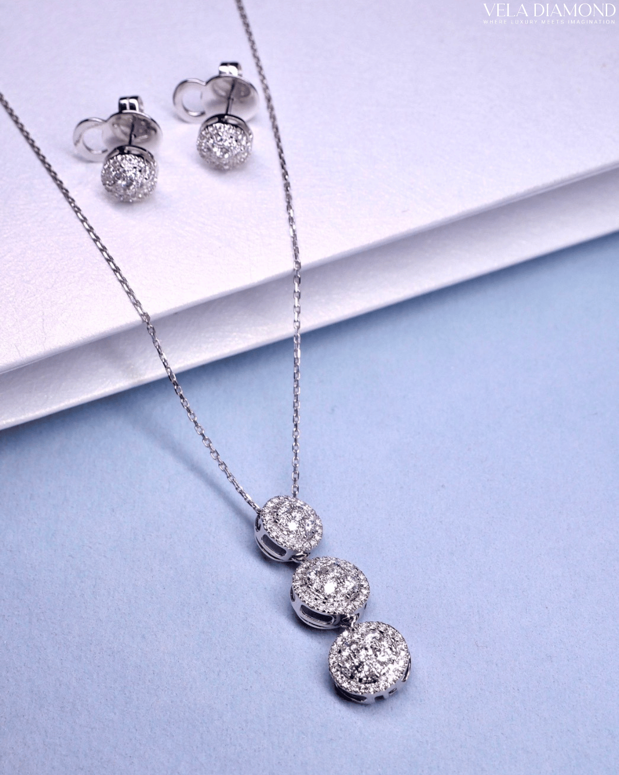 Vela Twist Convertible Diamond Earrings - Image 9