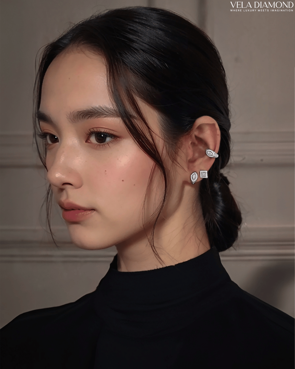 Vela EAR CANDY Diamond Earrings - Image 3