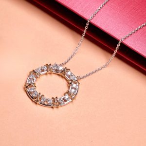 สร้อยคอจี้เพชร Eternal Circle Pendant