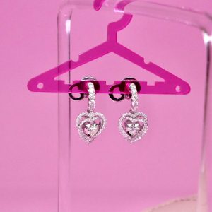 ต่างหูเพชร Vela Heart Sparkle