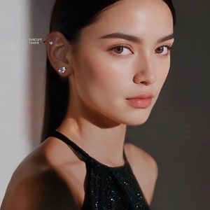 Helix Diamond Earcuff — Party Look