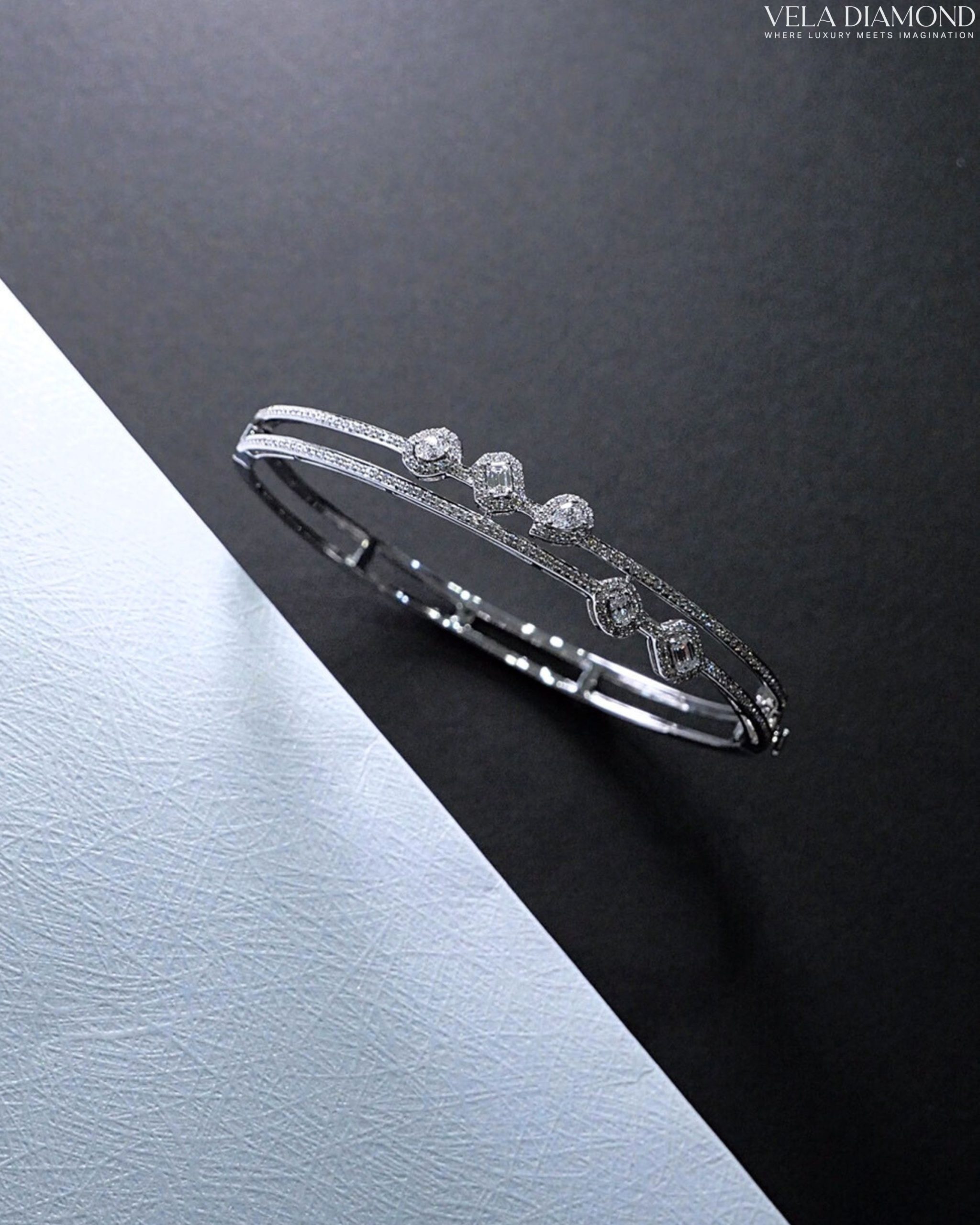 Vela Twin Grace Bangle (Made to Order)