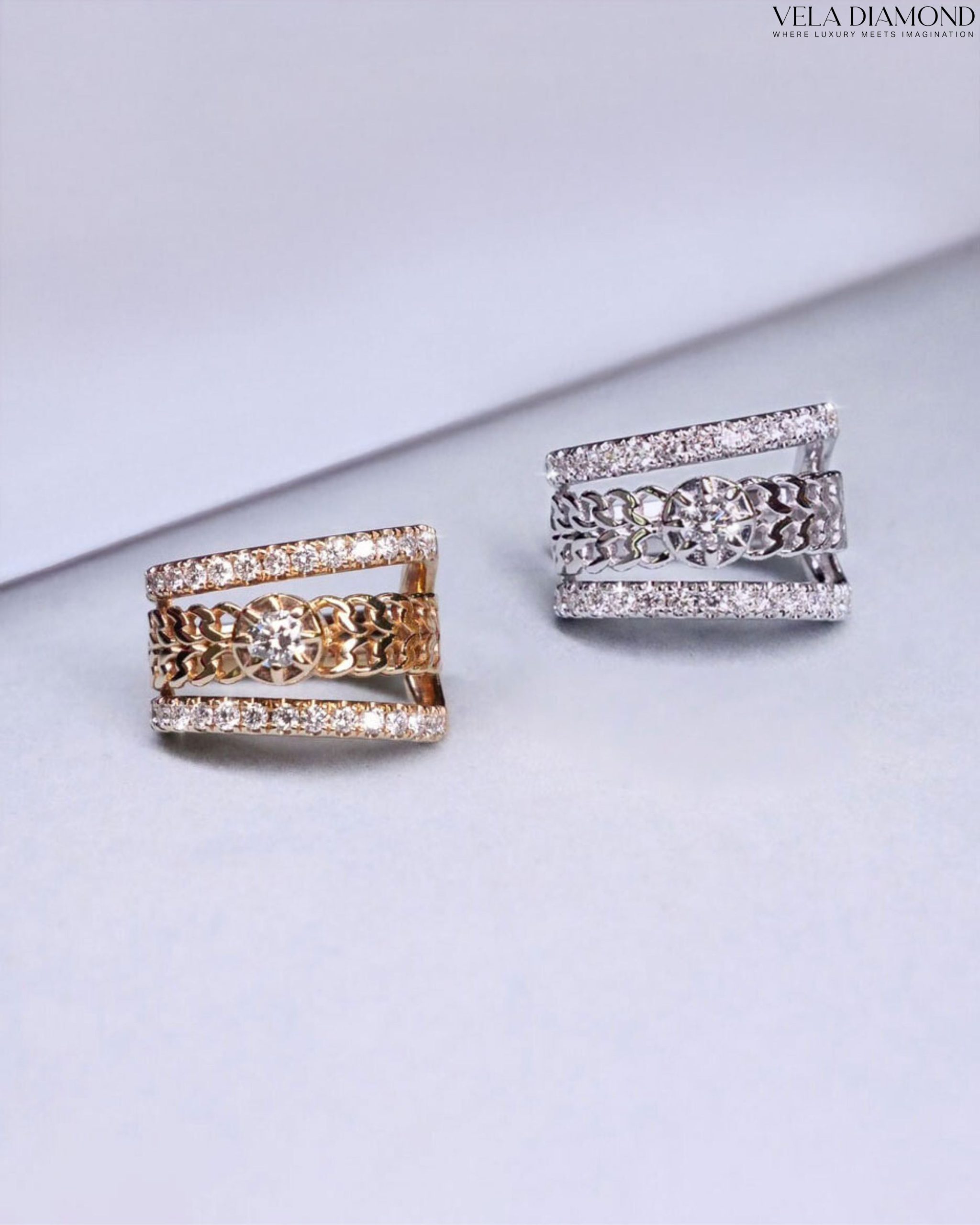 Vela The Art of Gold Filigree Earcuff