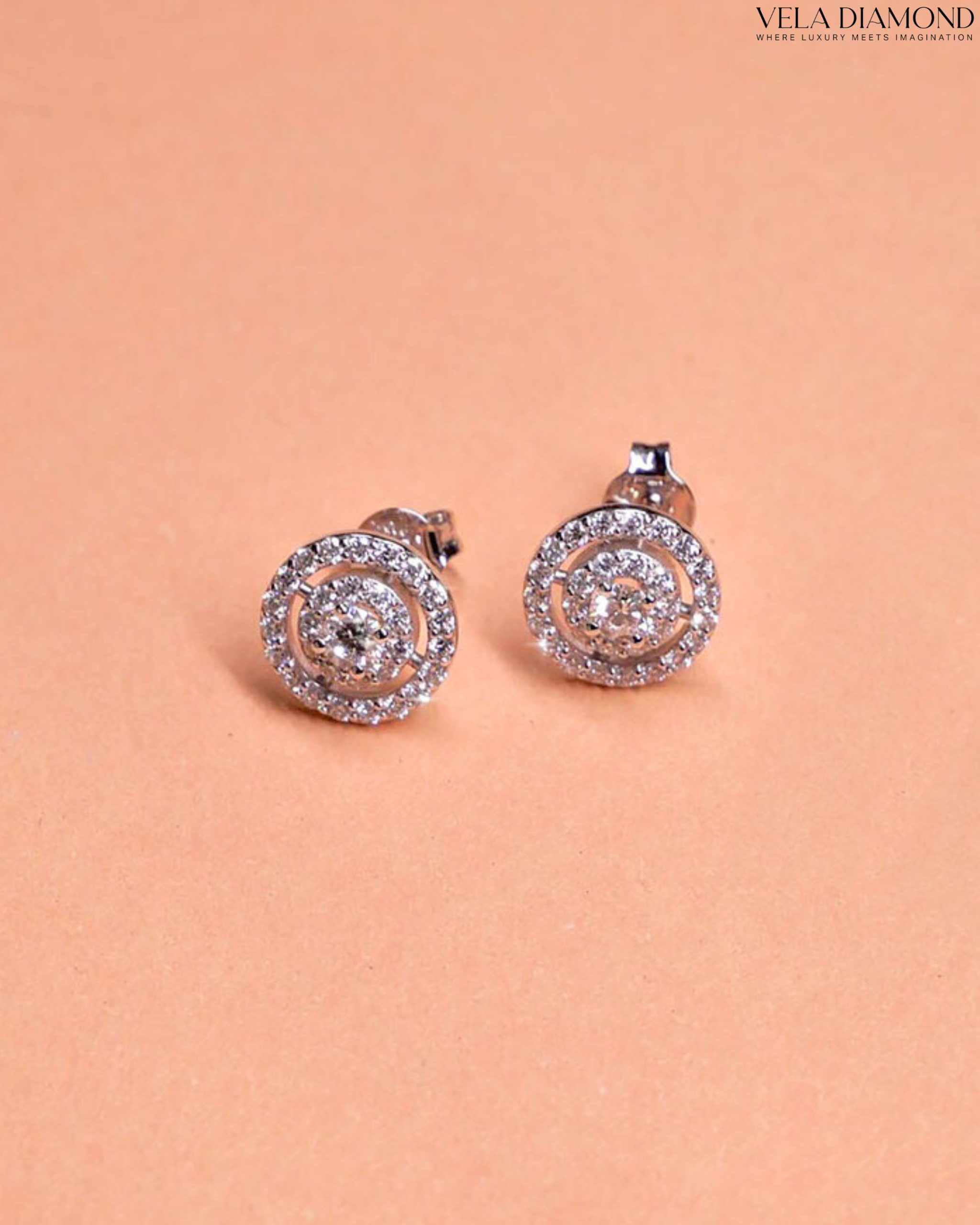 ต่างหูเพชร Vela Eternal Elegance