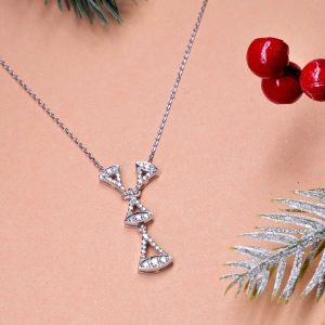 สร้อยคอจี้เพชร Vela Festive Shine Necklace