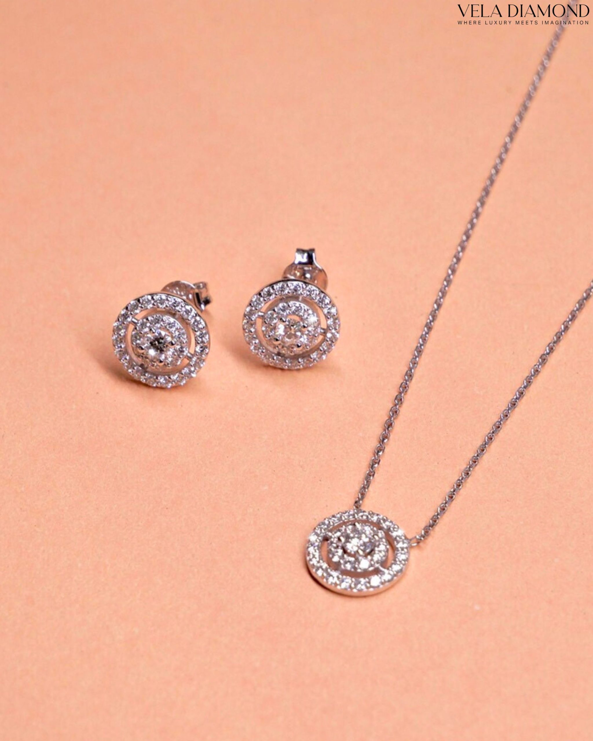 ต่างหูเพชร Vela Eternal Elegance - Image 4