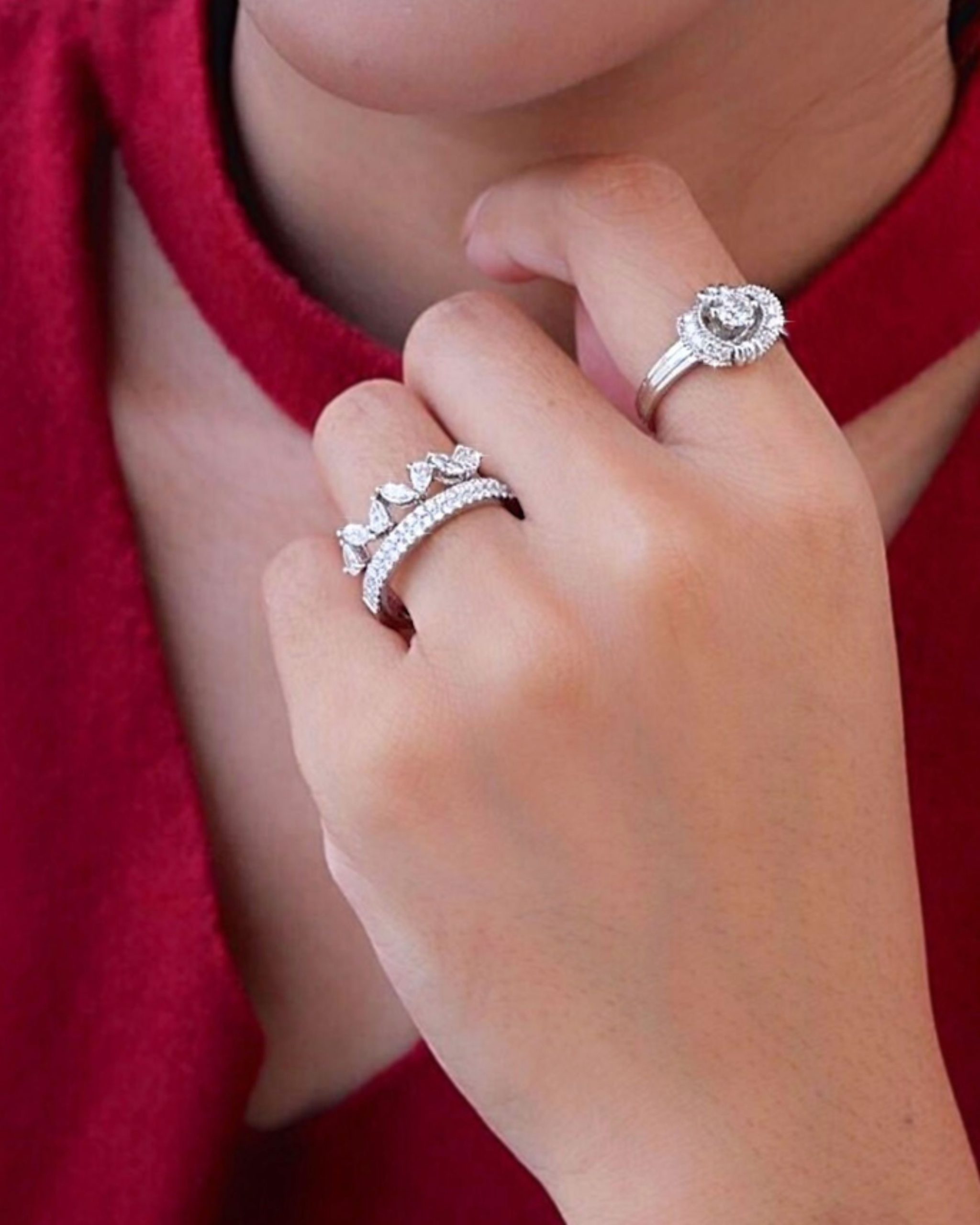 Sweet Embrace Diamond Ring - Image 3