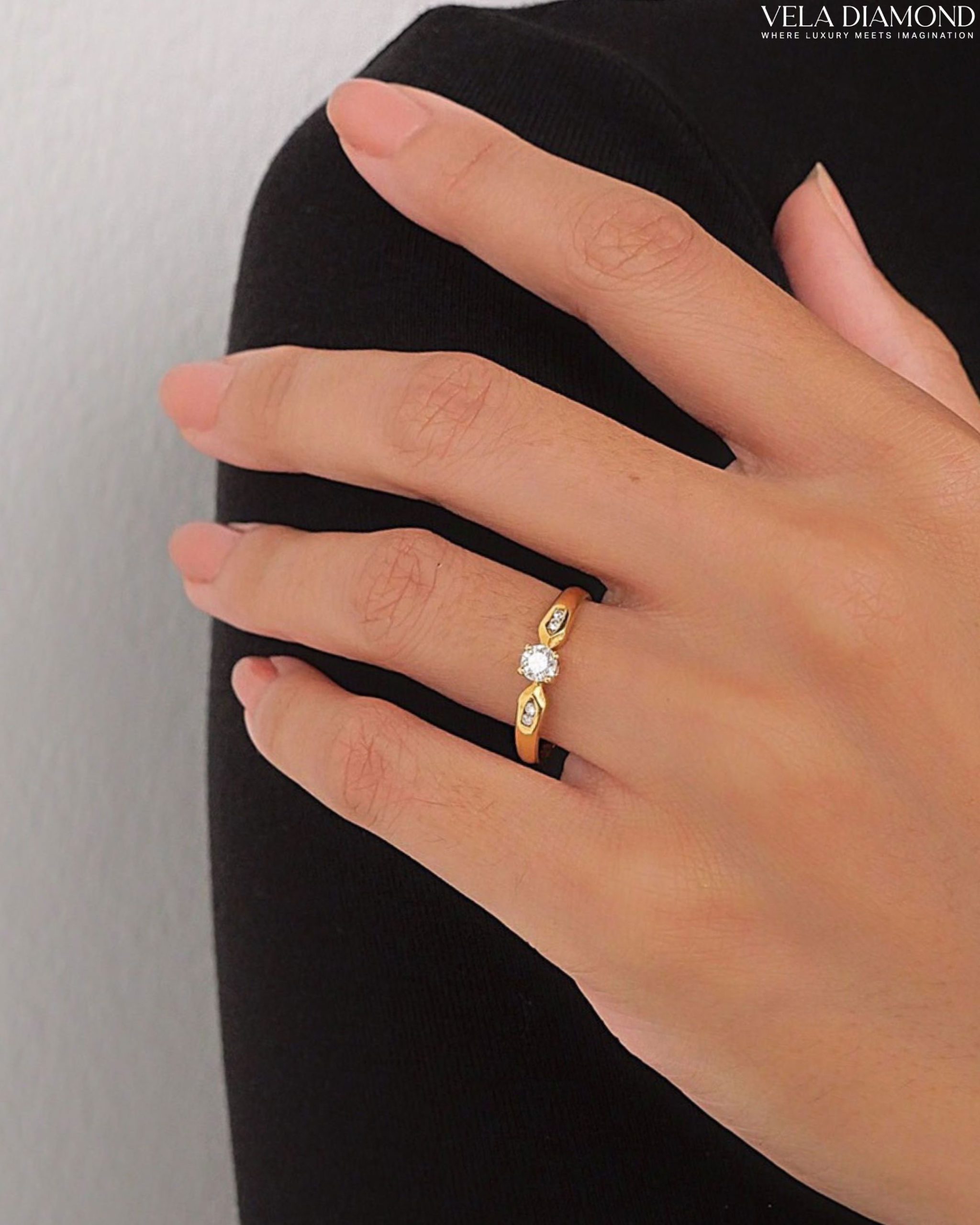 Everyday Sparkle Solitaire Diamond Ring - Image 2