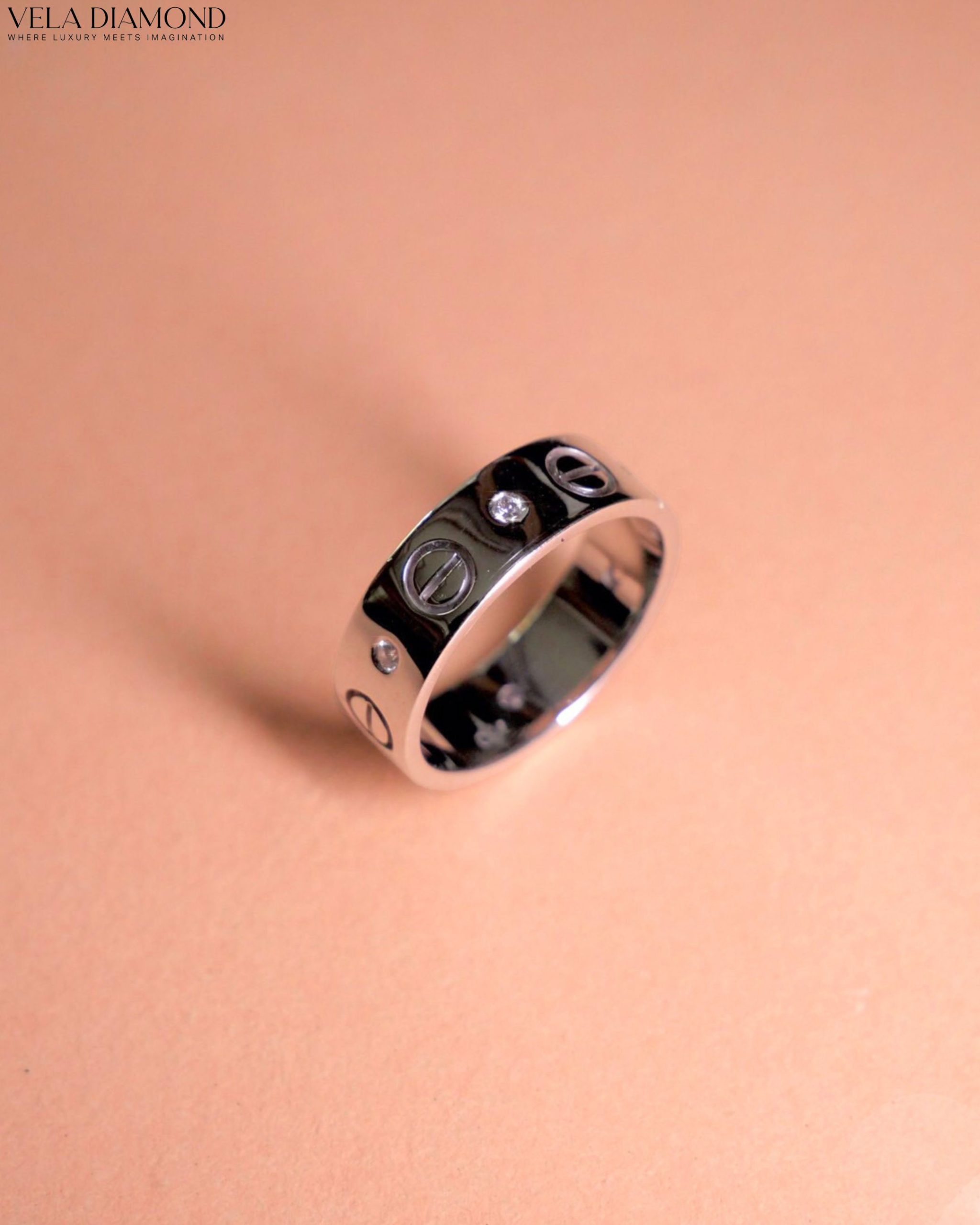 แหวนเพชร Circle Code Ring