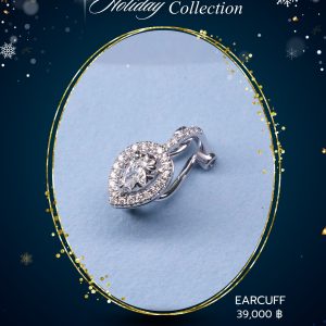 Vela Pear Diamond Earcuff