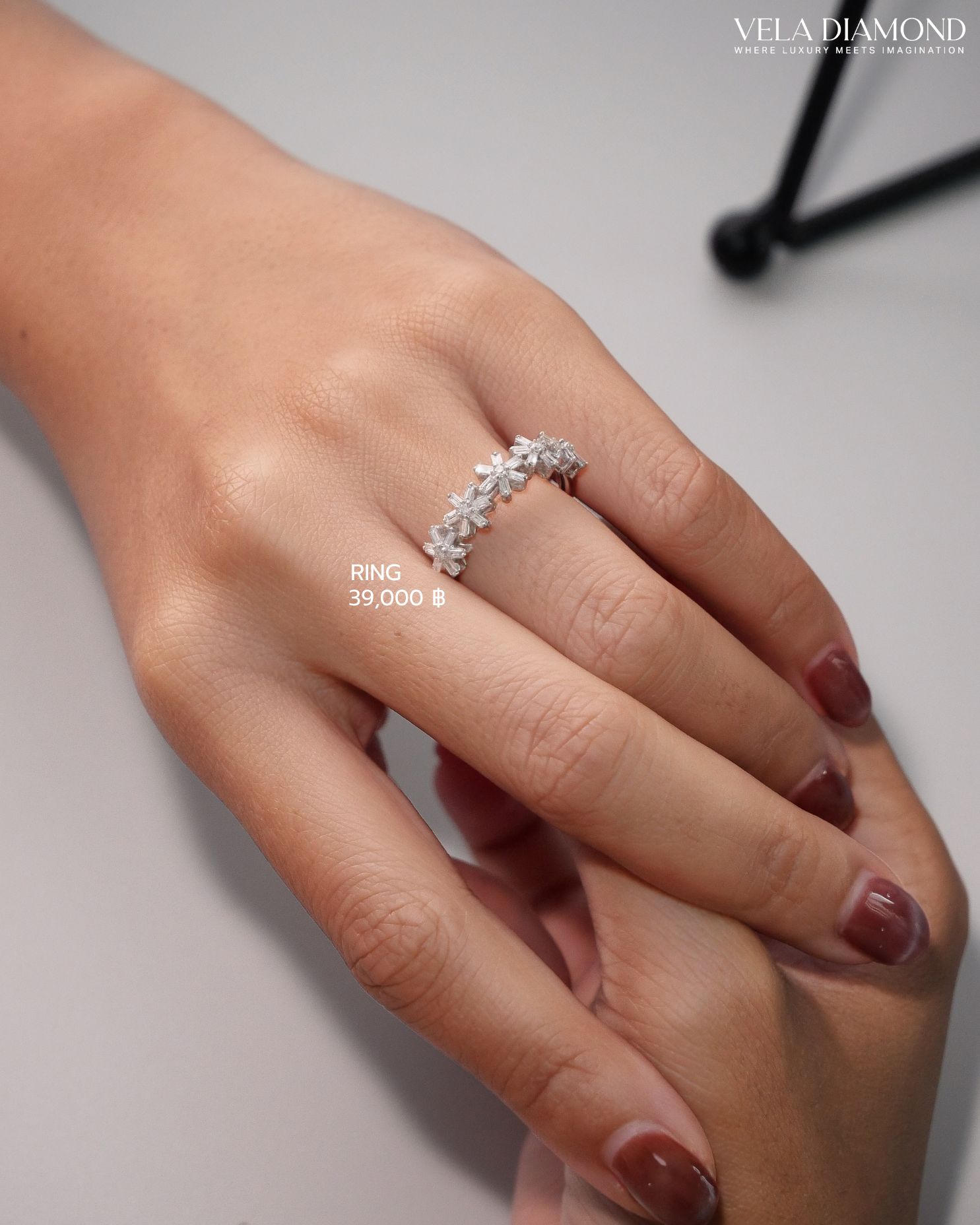 Vela Flower Diamond Ring 0.52 ct - Image 3