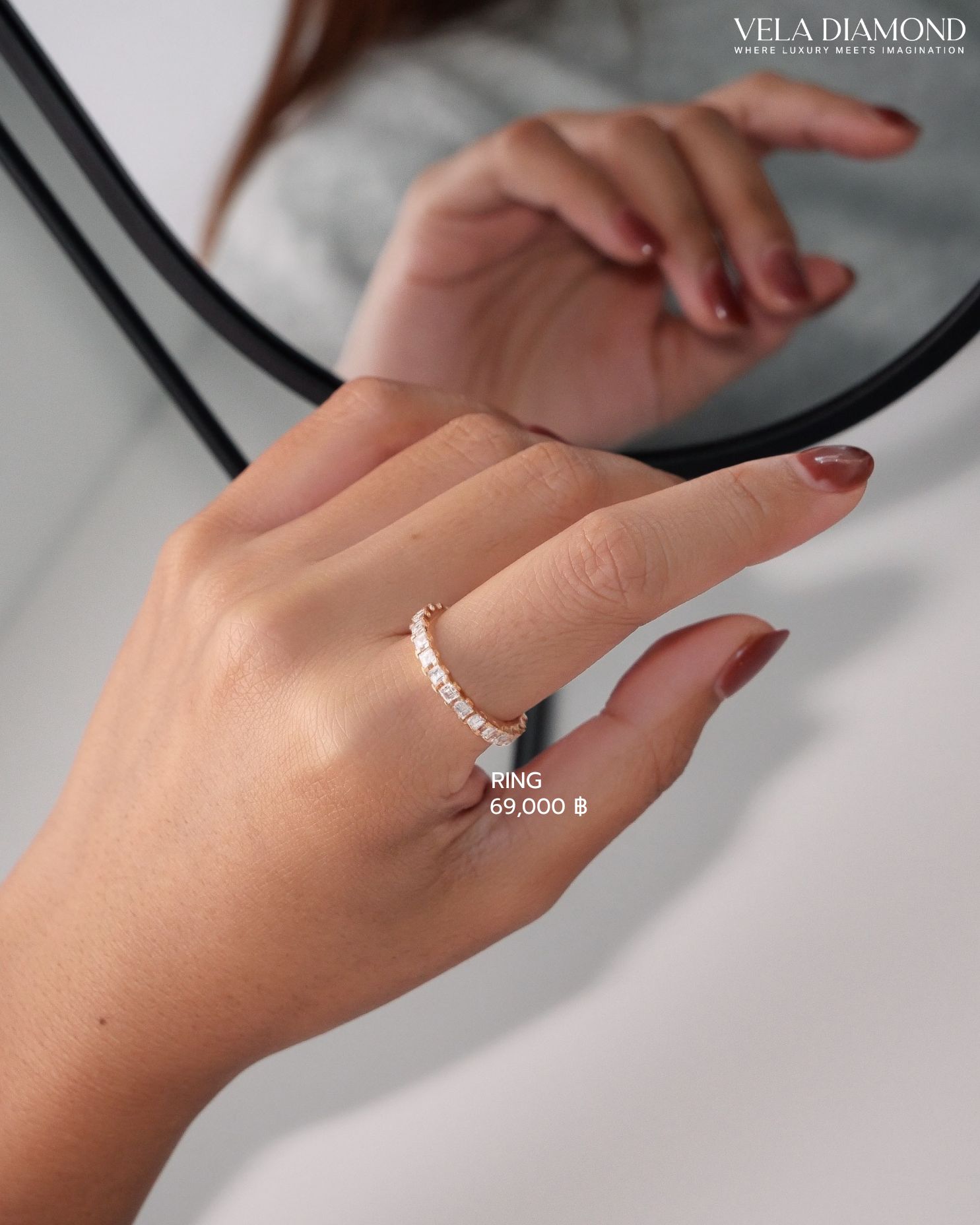 Vela Eternity Diamond Ring - Image 3