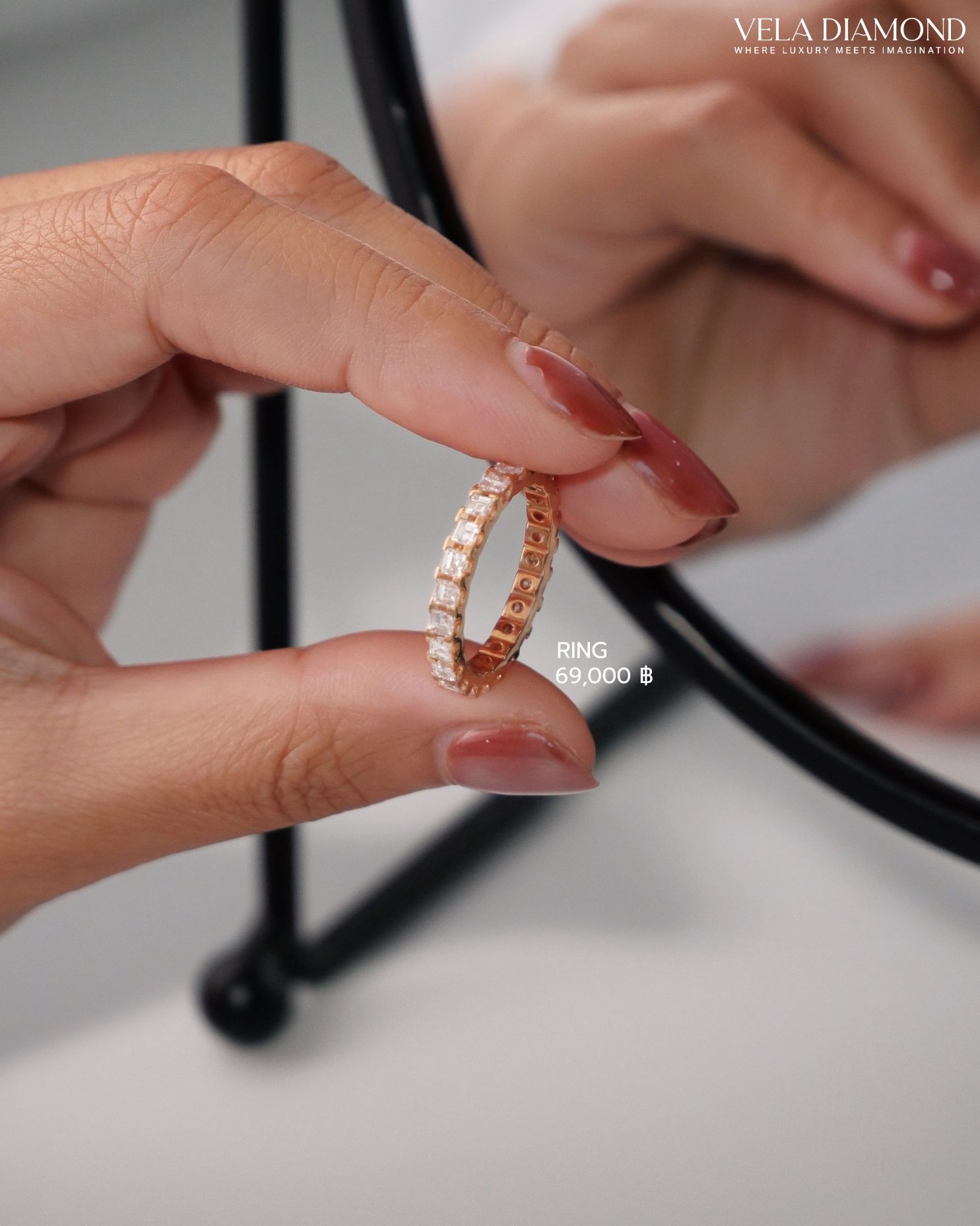 Vela Eternity Diamond Ring - Image 2